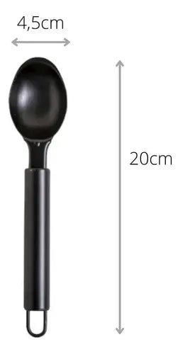 Cuchara Para Helado De Acero Black Trendy