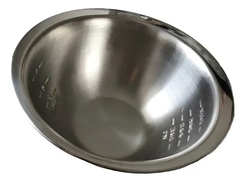 Bowl Acero Medidor 2500 Ml