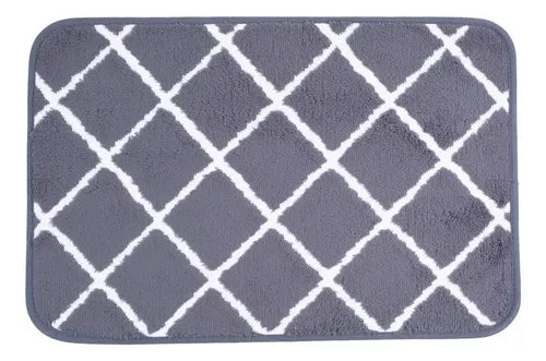 Alfombra De Baño Suave Antideslizante 60x40cm Full