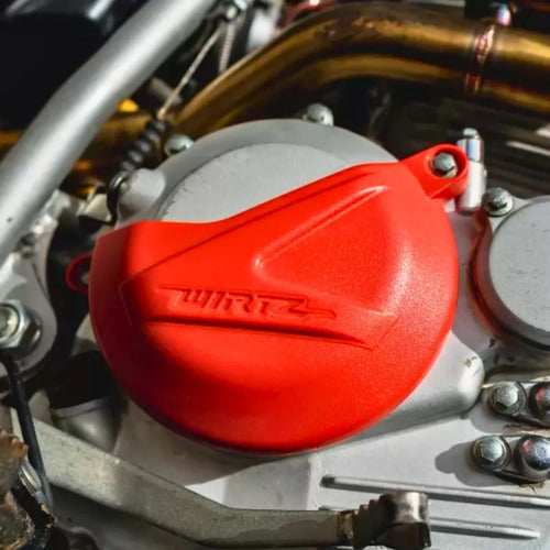 Tapa Embrague Moto Wirtz Honda Tornado Xr 250 Protector