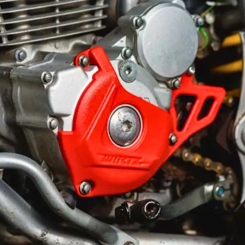 Tapa Embrague Moto Wirtz Honda Tornado Xr 250 Protector