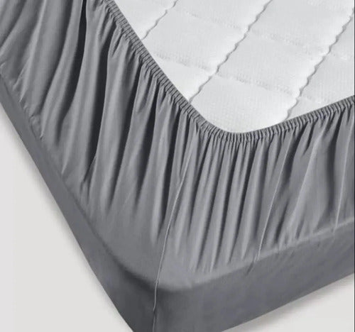 Sábanas Ajustables 3p Queen 1600 Hil Liso