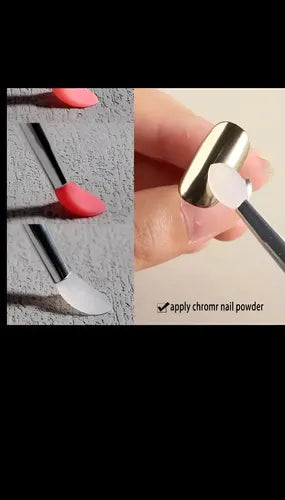 Aplicador De Polvos Para Uñas Acry Soft Esculpidas
