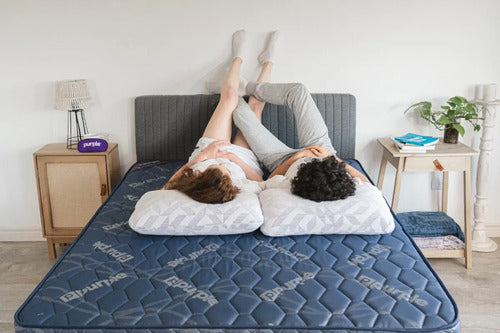 Almohada Purple Shara Blanco 1u Blanco