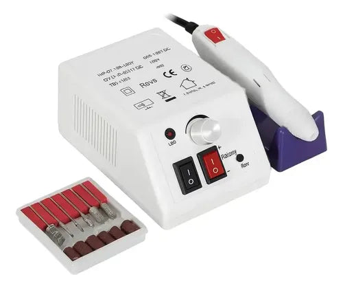 Torno Eléctrico Oryx OM-210 para Manicura y Pedicura Rosa Chicle · 17815 · foto 03