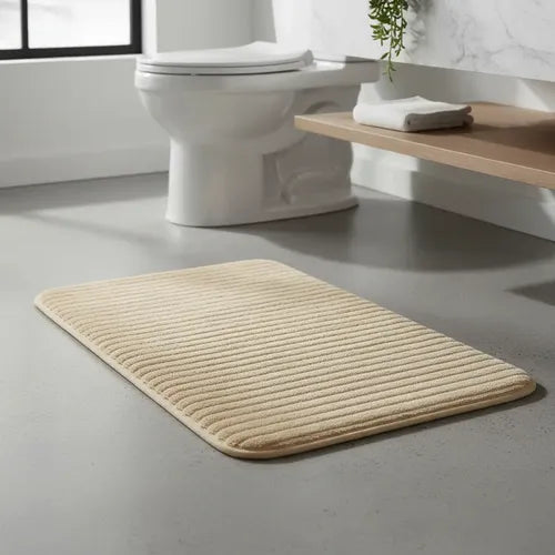 Alfombra De Baño Memory Foam Halcón Antideslizante Suave Al