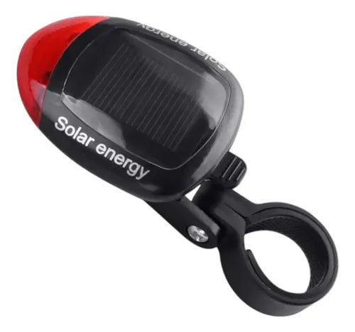 Luz Trasera Solar para Bicicleta 3 Modos Ajustable Rojo · 16850 · foto 02