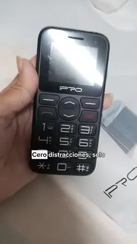 Celular iPro F183 2G Dual SIM 32 MB Negro · 1708 · foto 02
