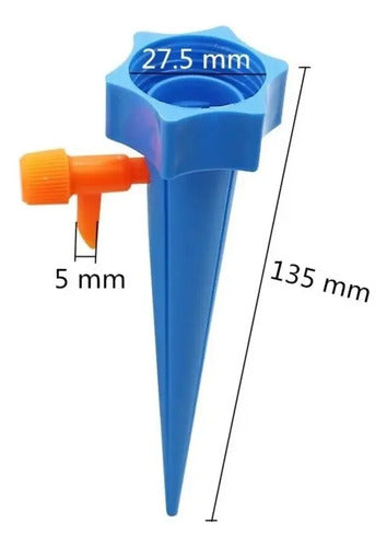 10 X Estaca Riego Automático Goteo Botella Ajustable
