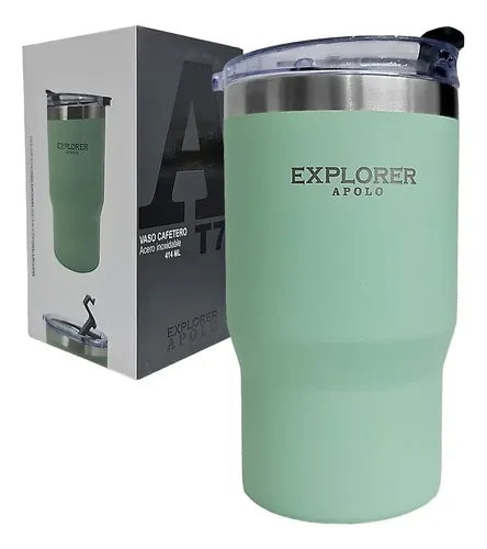 Vaso Térmico Explorer Apolo T7 414ml Verde Claro