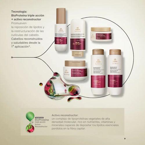 Shampoo Natura 300ml Revitalizante Brillo Y Color