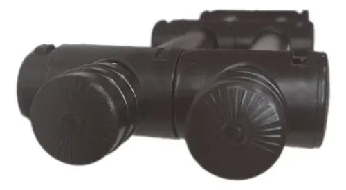 Barral Doble Soportkit 2m Negro