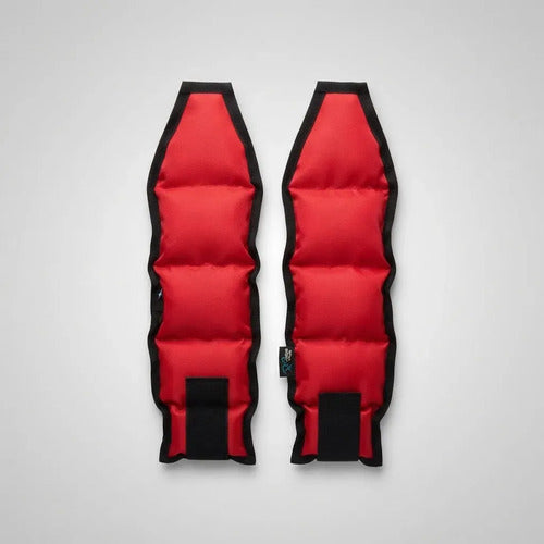 Tobilleras con Peso BS Fit 2kg el Par Reforzadas Rojo · 16894 · foto 05