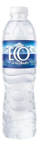 Agua Mineral Eco De Los Andes Sin Gas 500 Ml Pack X 6