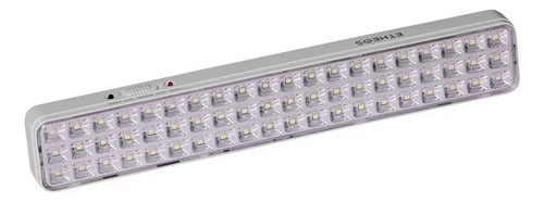 Luz De Emergencia Etheos Lem60e Led Con Batería Recargable 8 Blanco