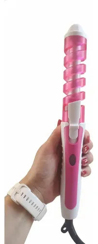Buclera Rizador De Pelo Ondas Perfectas Espiral Ceramica