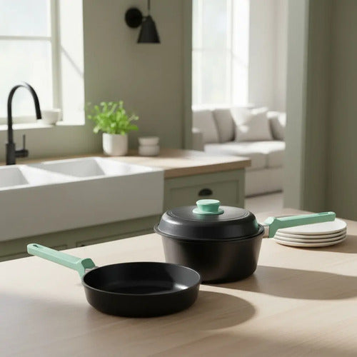 Set Cocina Antiadherente 2l 20cm X2