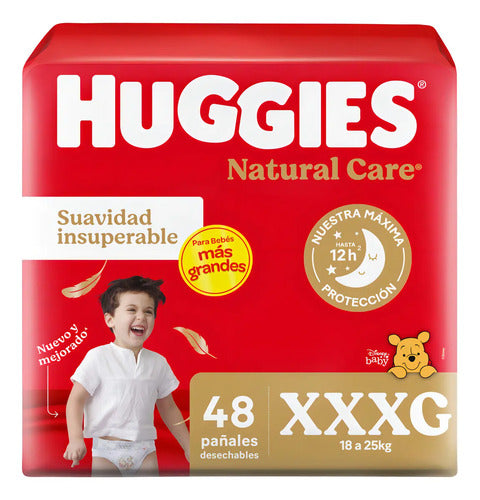 Pañales Natural Care XXXG X48 · 17855 · foto 01