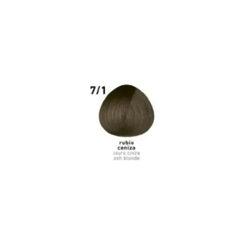 Tintura Crema Fidelite Colormaster 6.0 Rubio Oscuro Intenso 7.1 Rubio Ceniza
