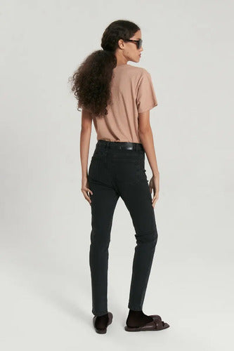 Jean Skinny New Ono Negro Mujer Maria Cher Algodón Negro 26
