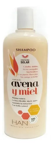 Shampoo Han Avena y Miel 500 ml Libre de Sulfatos · 2167 · foto 02