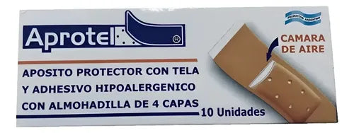 Apósitos Adhesivos Tipo Curitas Aprotel Hipoalergénica X 10 · 3911 · foto 01