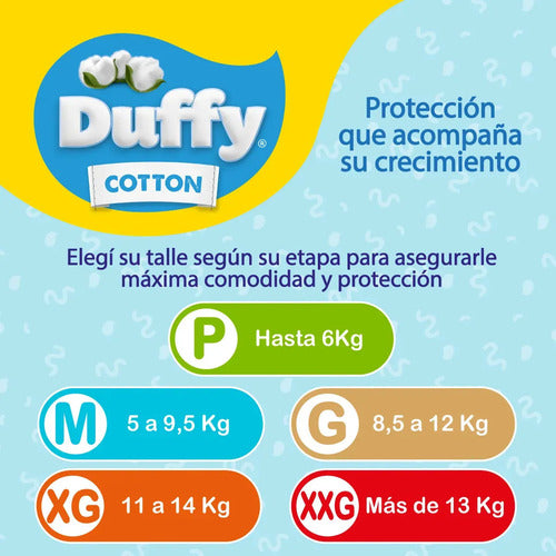 Pañales Duffy Cotton Talle XXG 42 Unidades · 17857 · foto 08