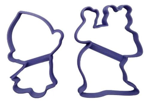 Moldes Cortantes Masha Y El Oso Reposteria Impresion 3d