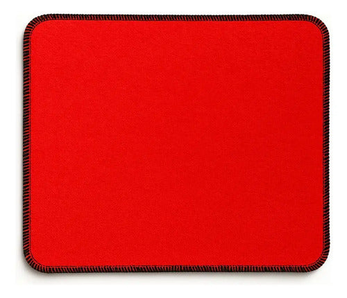 Alfombra Entrada Base Goma Antidesliz 30 Cm 50 Rojo Bordes