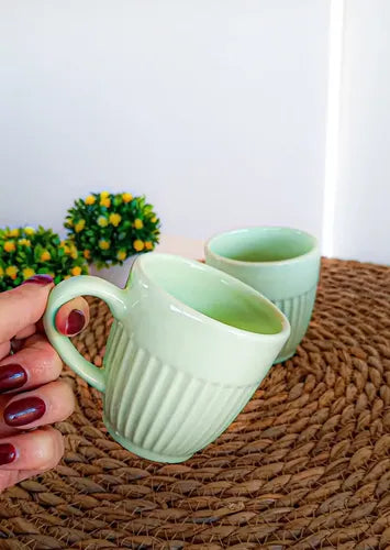 Taza Café Canela Cerámica Colores Pocill