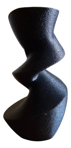 Florero Decorativo Twisted Diseño Moderno 18cm