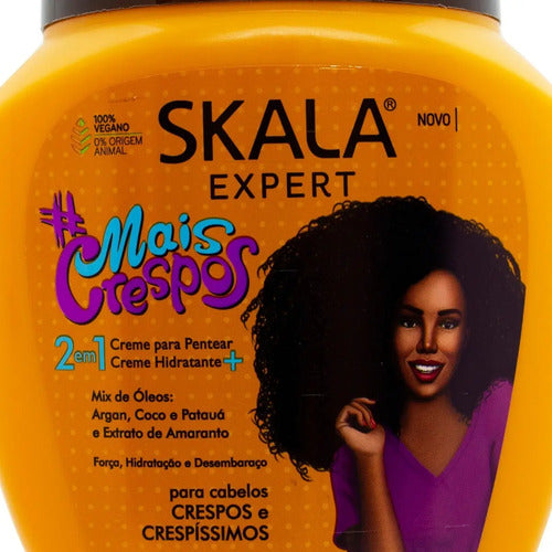 Máscara Skala Mais Crespos 2 en 1 para Cabello Rizado y Ondulado de 1 Kg · 17423 · foto 02