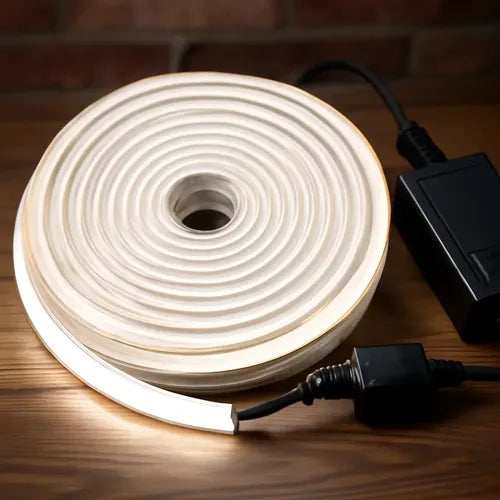 Kit Tira Led Neon Flexible + Fuente 5mts