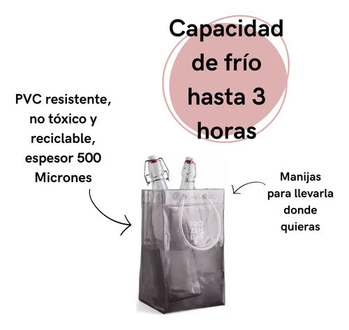 Frapera Combo Frozen Bag Xl - Hielera Classic Ice