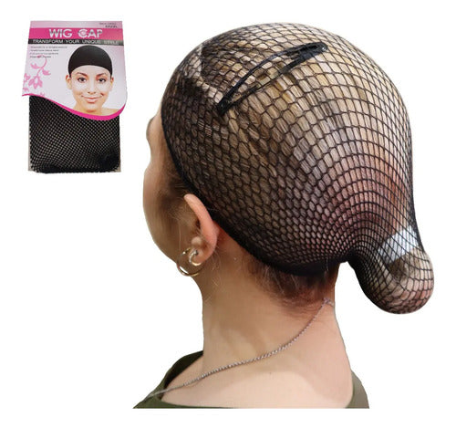 Red Redecilla Pelo Wig Cap 10u