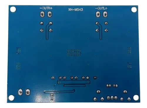 Modulo Amplificador Audio Xh-m543 Tpa3116d2 2x120w Azul