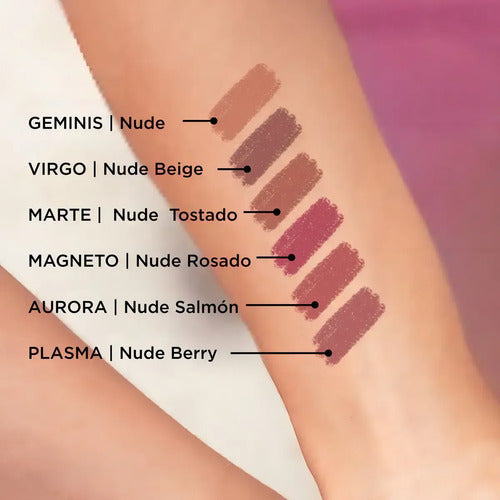Labial Mate Regina Plasma Nude Resistente al Agua · 17690 · foto 06