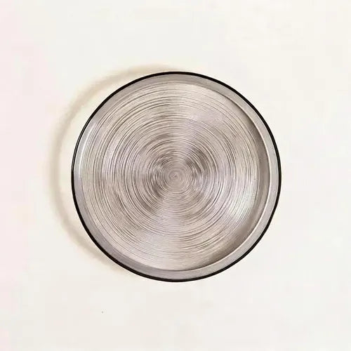 Bandeja De Cocina De Vidrio Ares 690 Ml De 21cm Esfumado