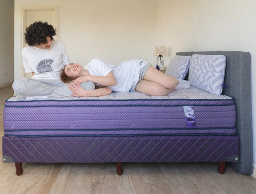 Almohada Purple Shara Blanco 1u Blanco