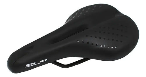 Asiento de Bicicleta MTB SLP con Gel Antiprostático Negro 27 cm · 17016 · foto 02