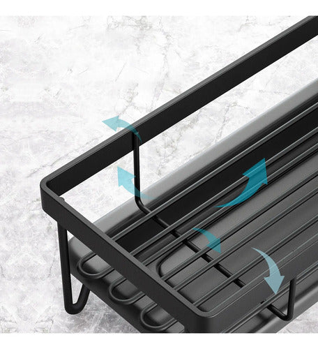 Porta Esponja Organizador De Bacha Cocina Rejilla Acero