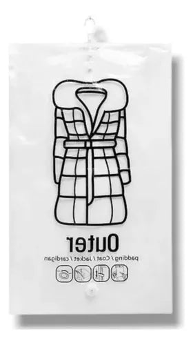 Bolsa Vacio Con Percha 110x67 Sacos Vestidos Trajes Grande