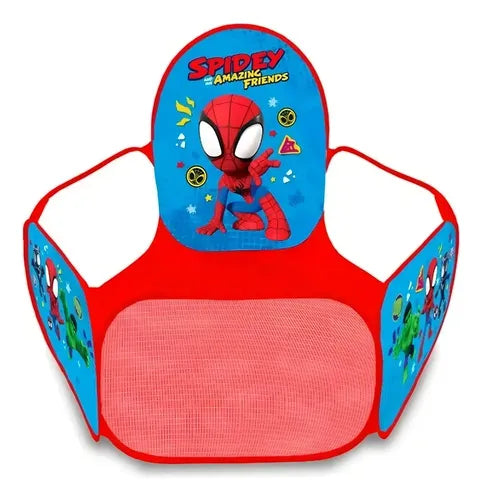 Pelotero Infantil Spiderman Sebigus 120x120x75 cm Rojo · 16889 · foto 01