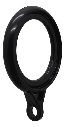 Argollas Plasticas 40mm Para Barral Negr