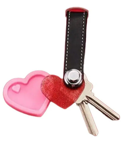 Molde Silicona Corazón 4cm Amor