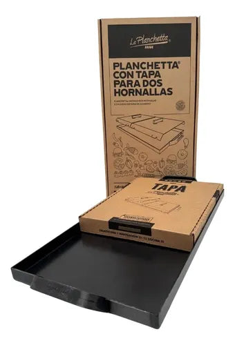 Plancheta Original 2 Hornallas Con Tapa- La Planchetta