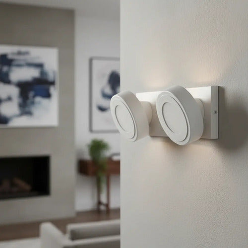 Aplique De Techo Pared Look 2 Luces Luz Cálida Vignolo