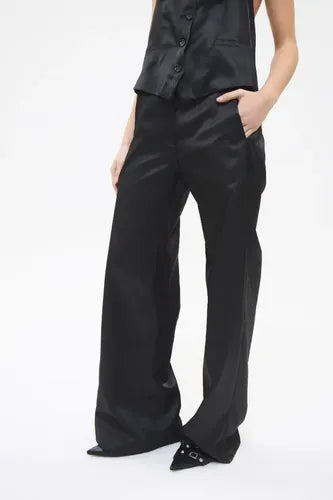 Pantalon Perla Negro Cher Mix De Mujer Poliester Negro 2