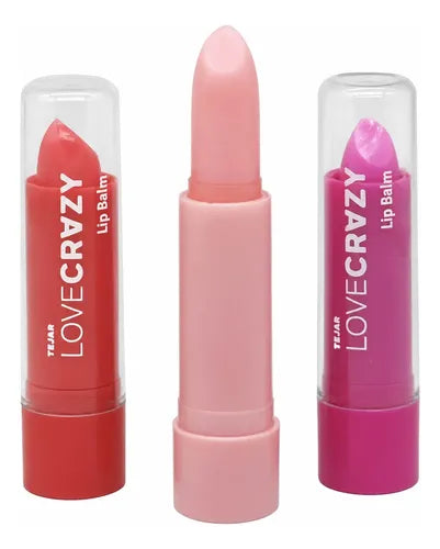 Bálsamo Labial Tejar Love Crazy Hidratante Pack x3 · 17458 · foto 01