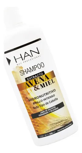 Shampoo Han Avena y Miel 500 ml Libre de Sulfatos · 2167 · foto 06